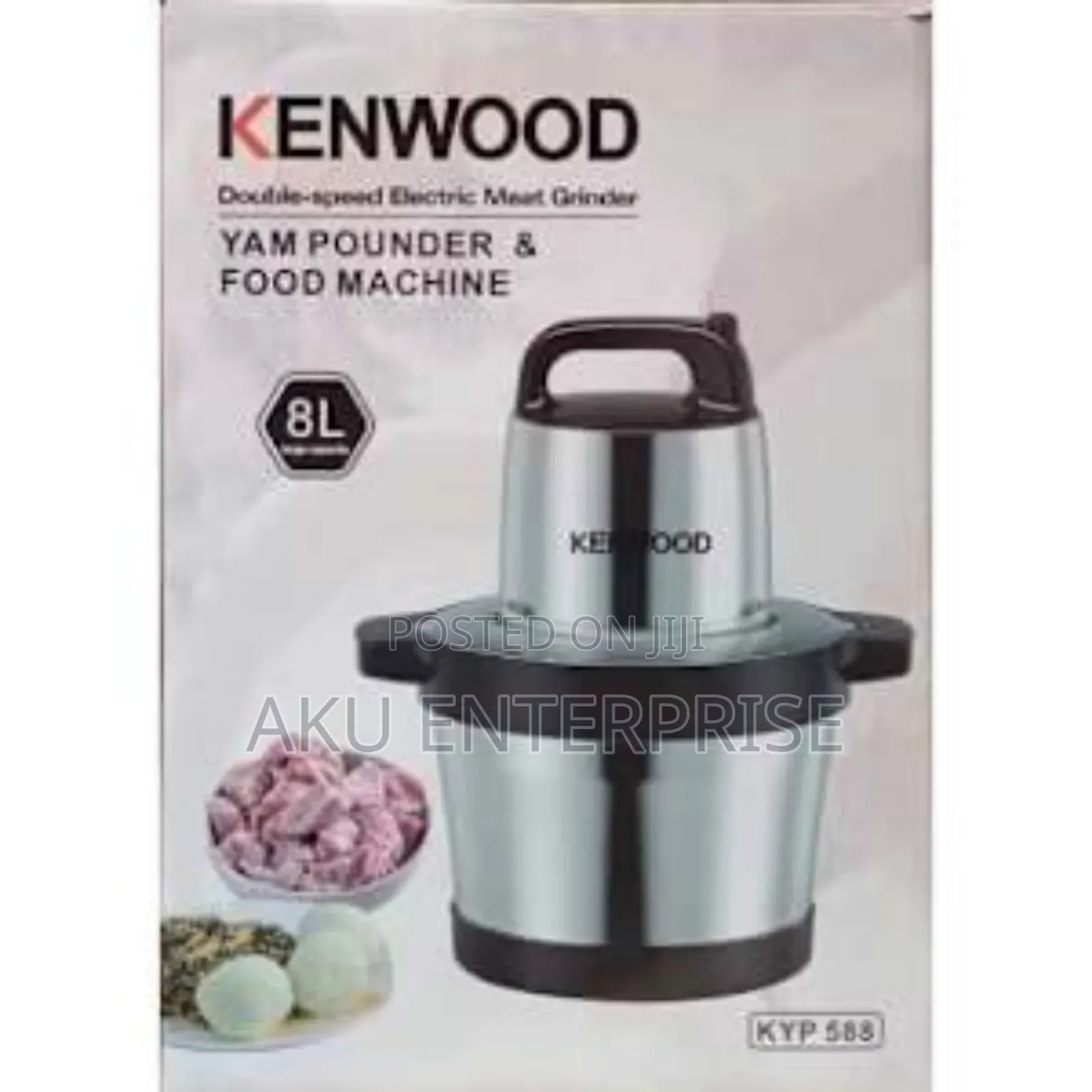 Kenwood Fufu Pounder and Food Processor - 8 L -3000w