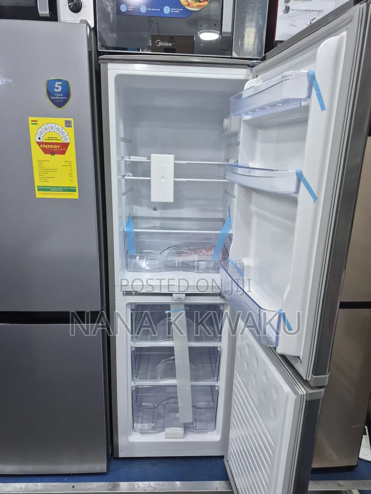 Climate Class Pearl 142litrs Double Door Fridge_bottm Freez