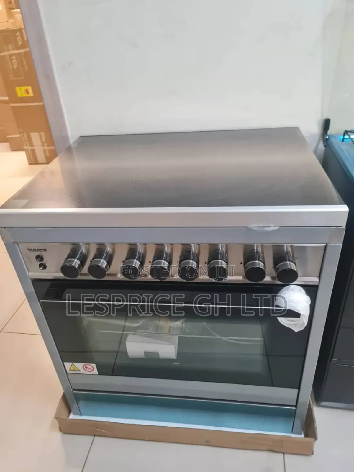 5 Burner Gas Cooker-Hassle-Free Cleaning