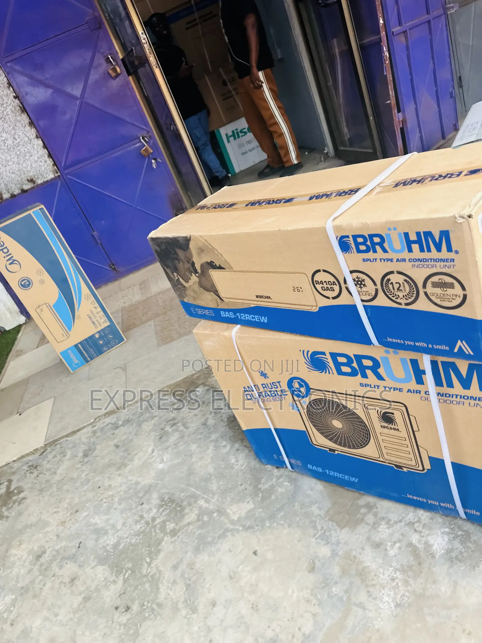 Zealous Sleek Slim Design Bruhm 1.5hp Split R410