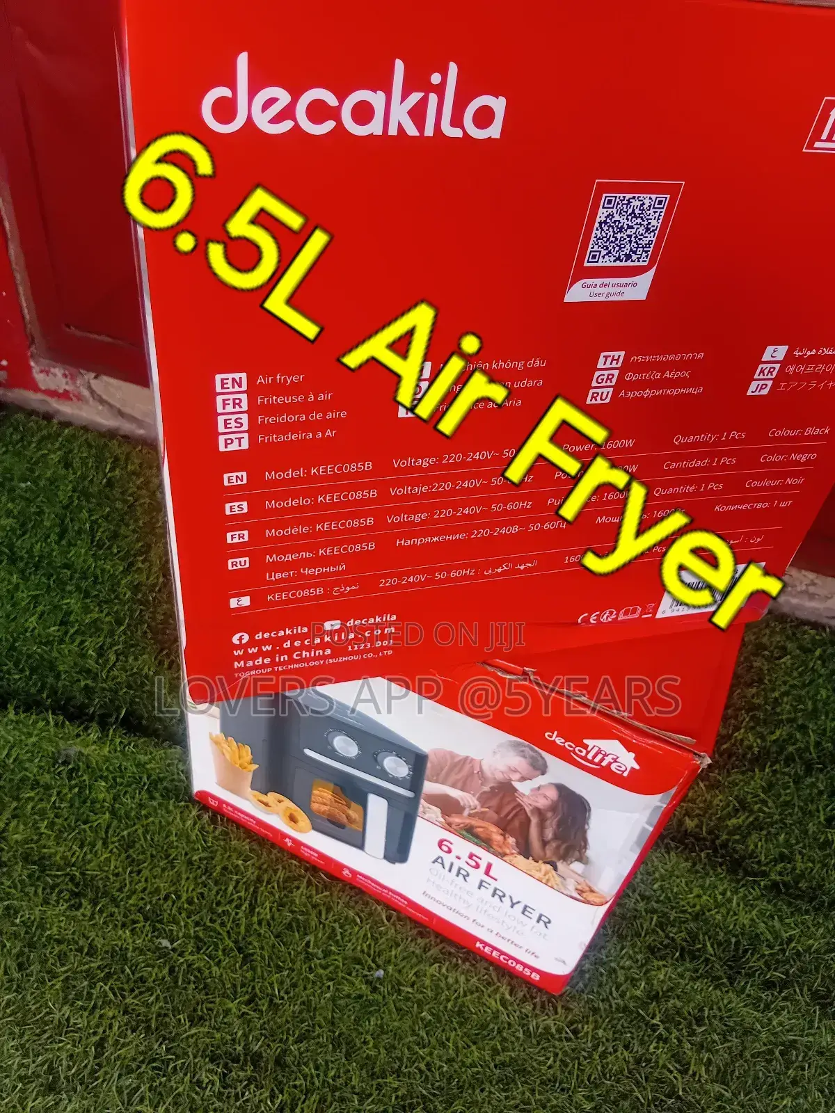 Combative 6.5l Decakila Air Fryer Energy System