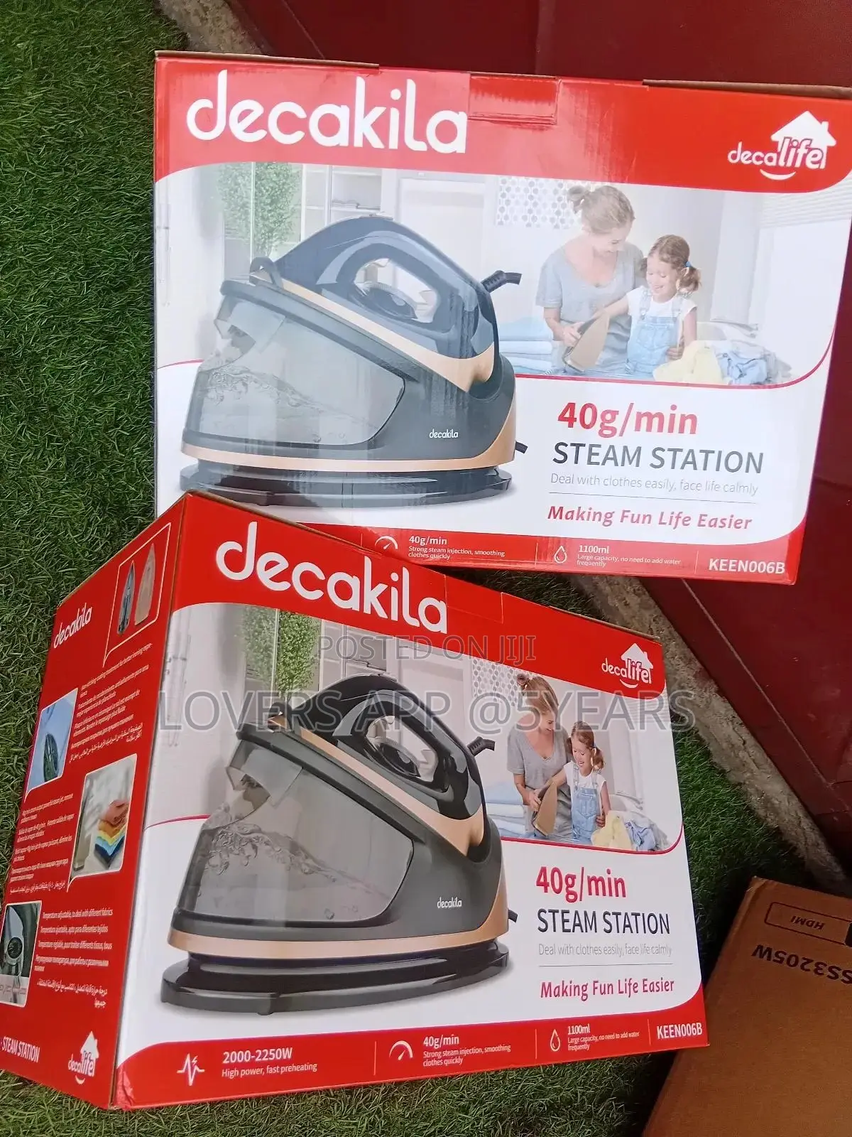 40g/Min Premium Decakila Steam Station Energy System