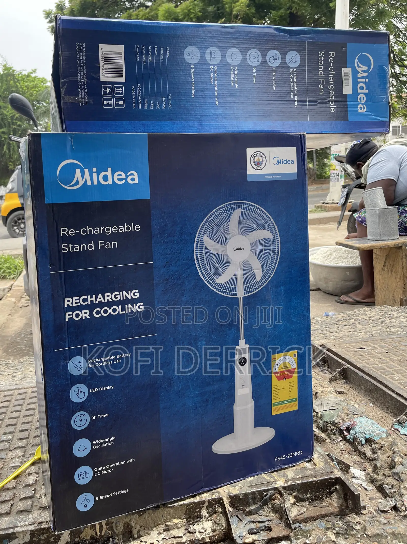 Chargeable Fan - Midea