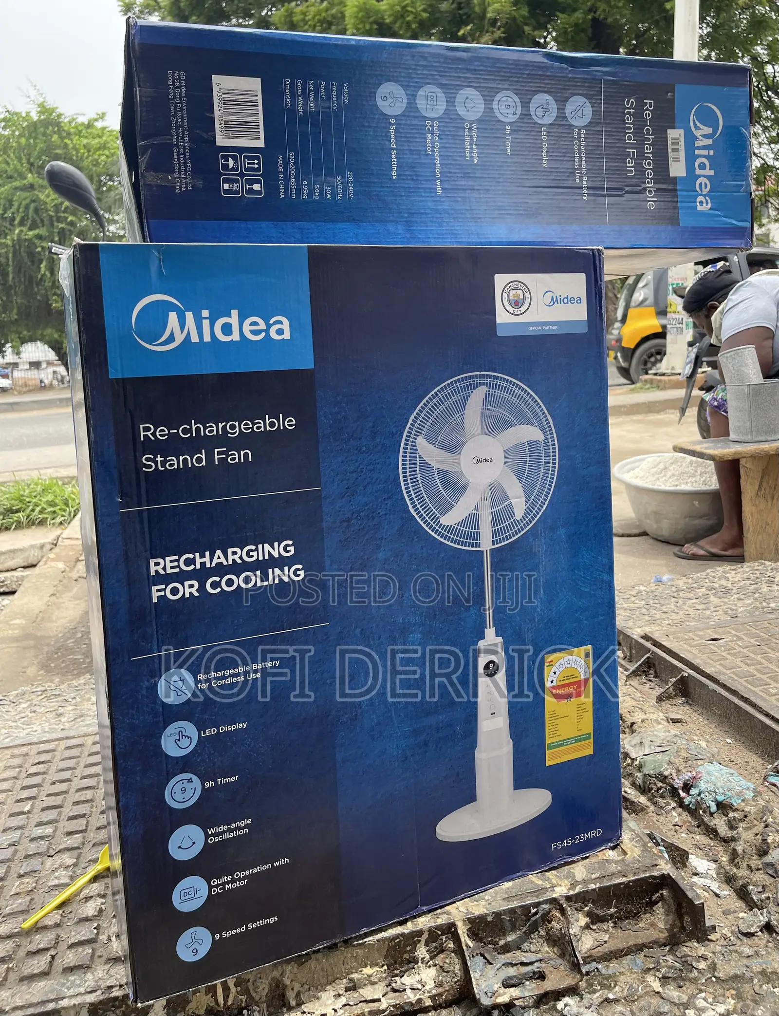 Chargeable Fan - Midea