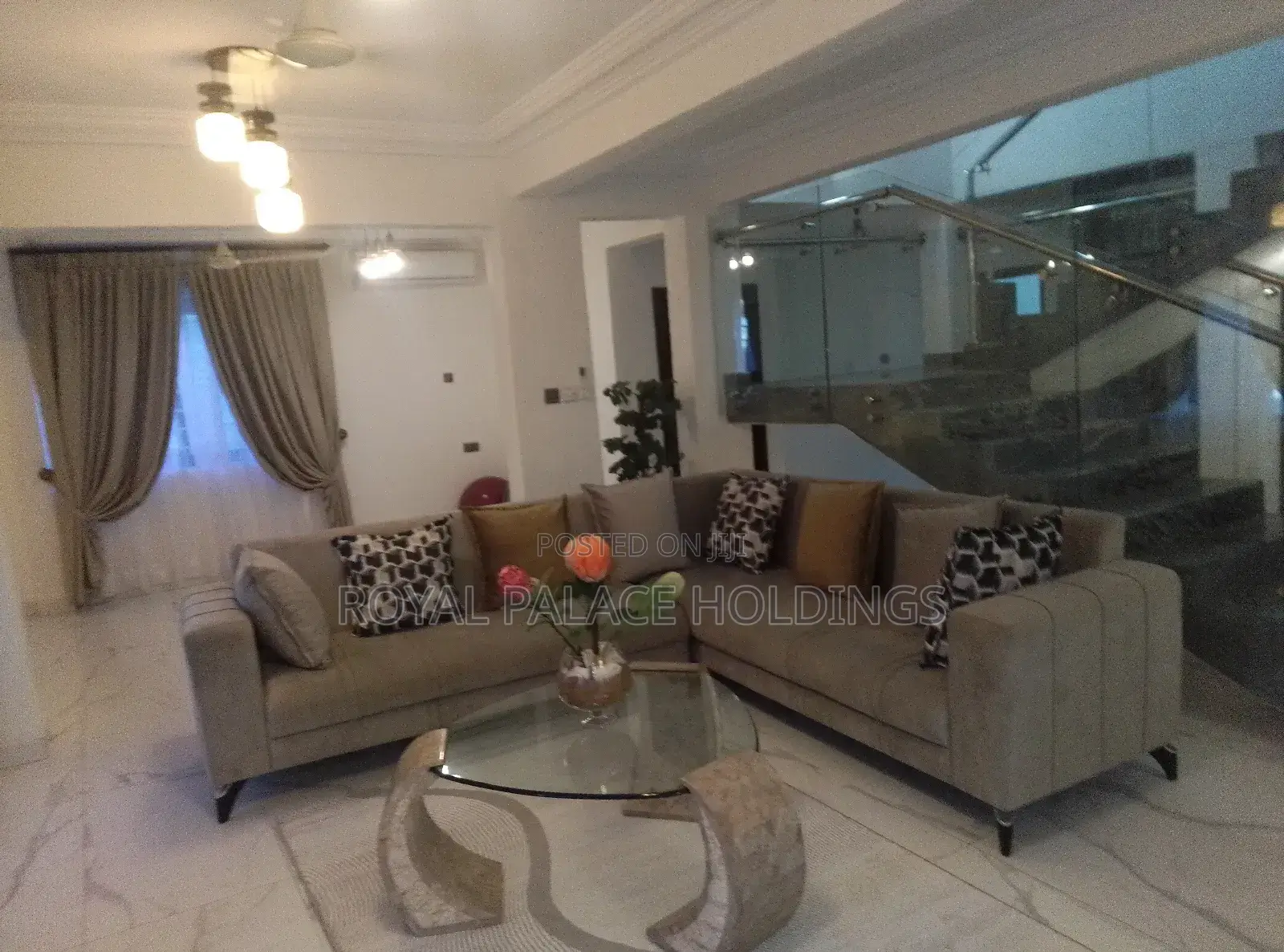 Furnished 5bdrm Duplex in American House Area, Adjiriganor for rent