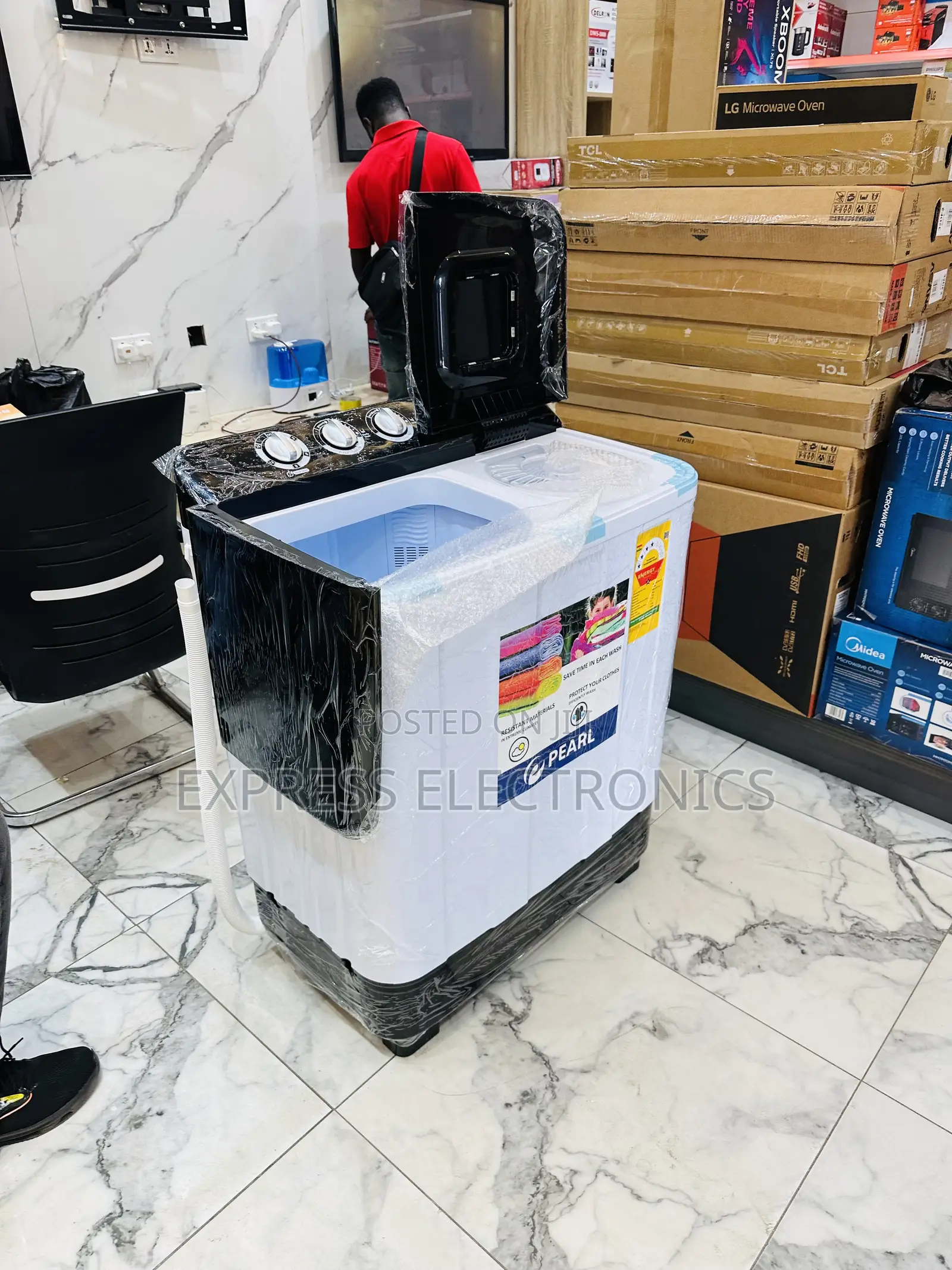 Nice  Design Washing Machine 10kg Pearl