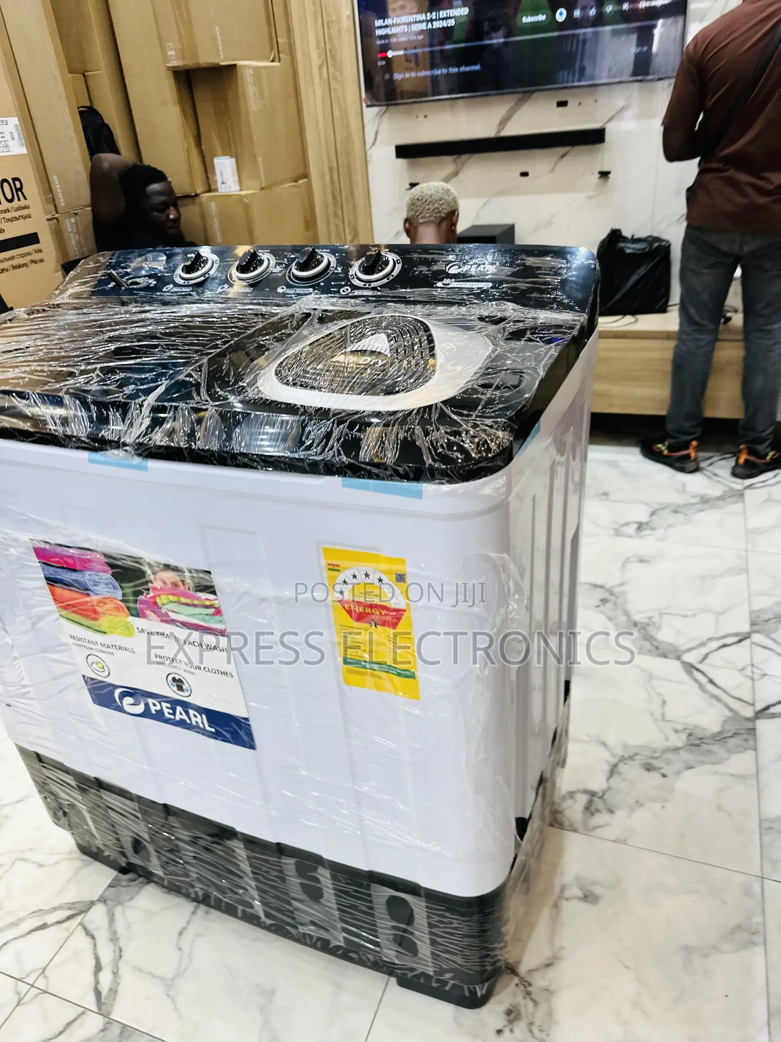 Unique Brand New White Washing Machine 18kg Topload Pearl