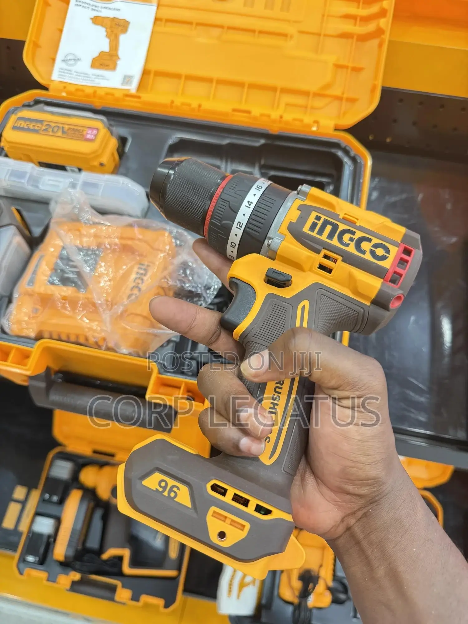 Ingco Brushless Impact Cordless Drill
