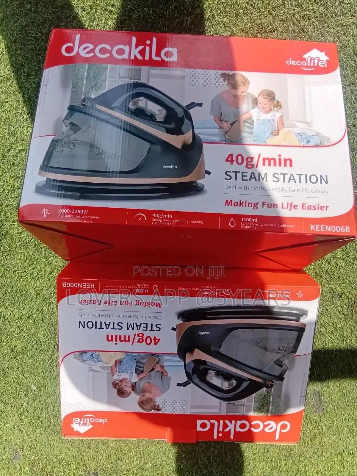 Decakila 2250w Confidential Steam Station Energy System