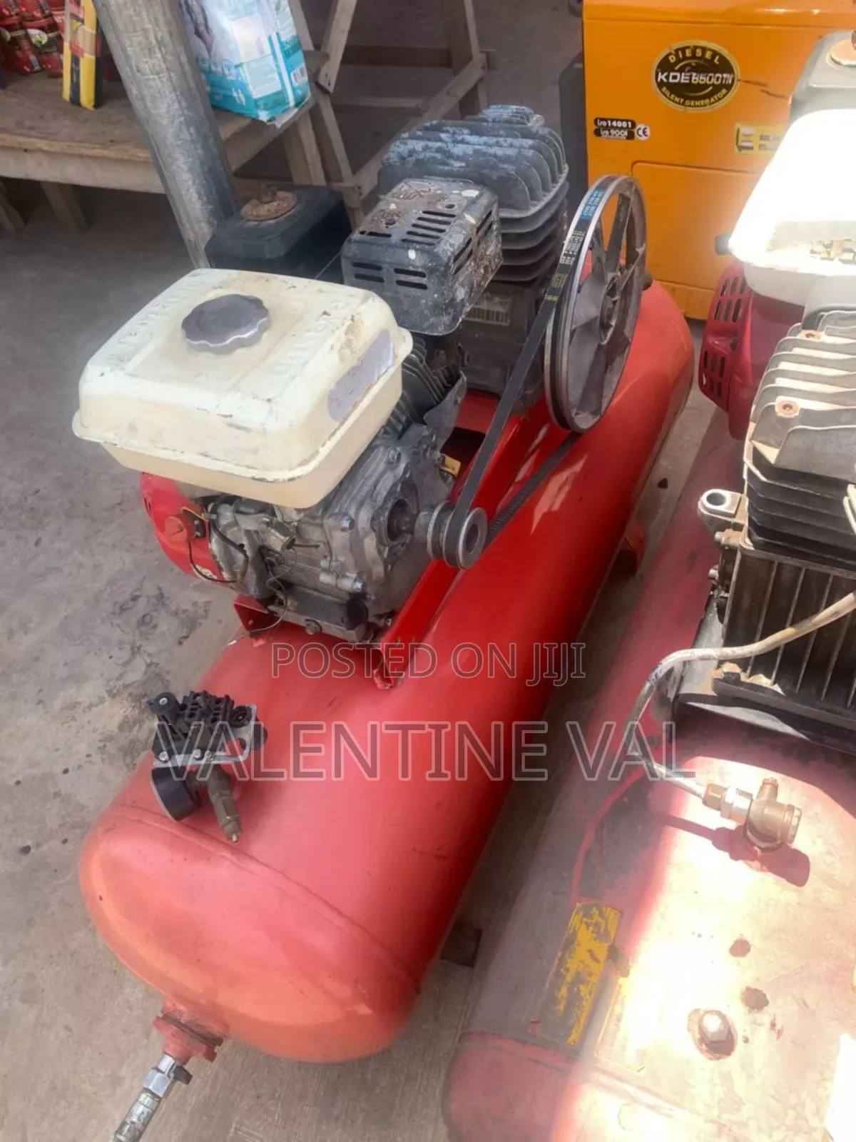 Petrol Compressor/ Spraying Machine 150 Liters Home Used