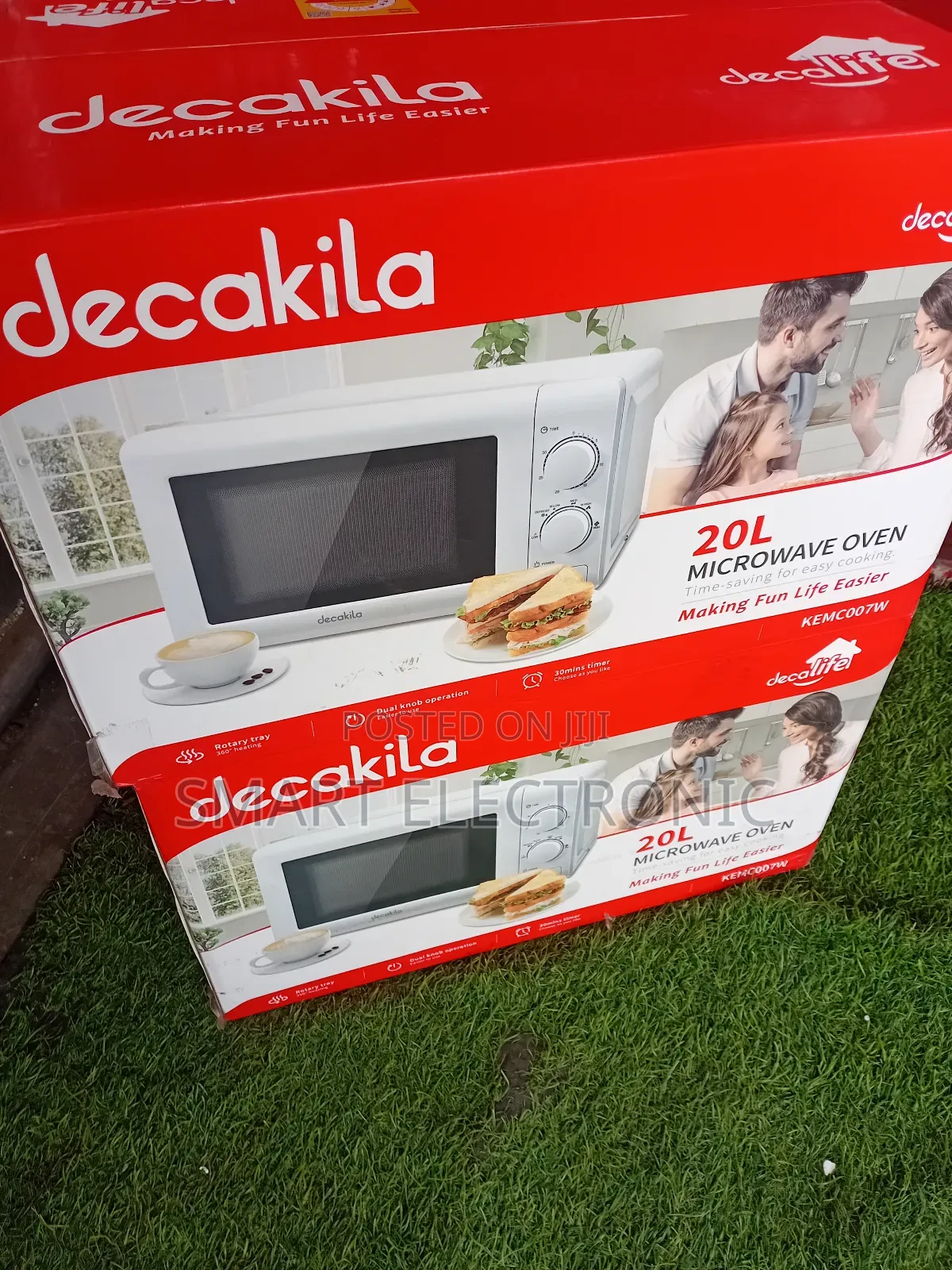 Decakila 20l Microwave Oven Fast in Heating Microwave Oven