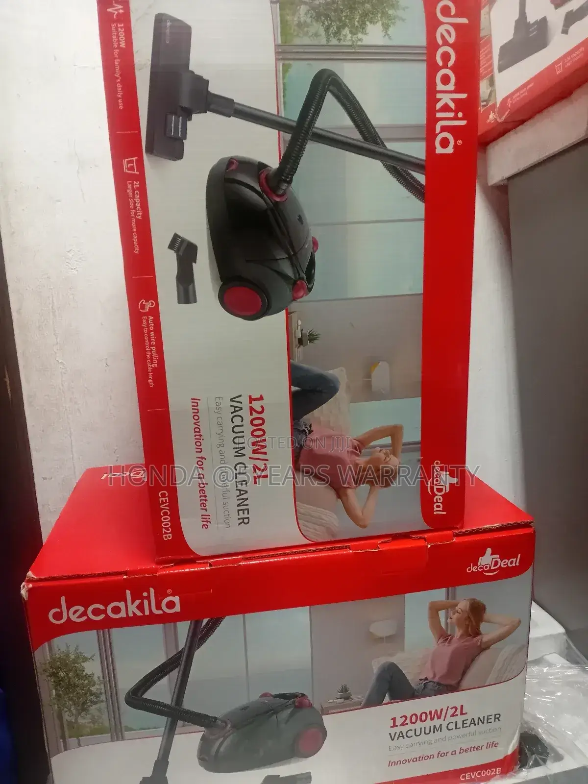 Reduce Rick Decakila 1200w Vacuum Cleaner System