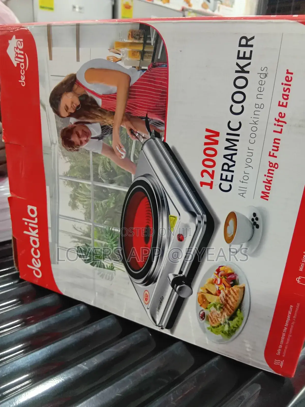 Best in Class Decakila 1200w Ceramic Cooker Decakila