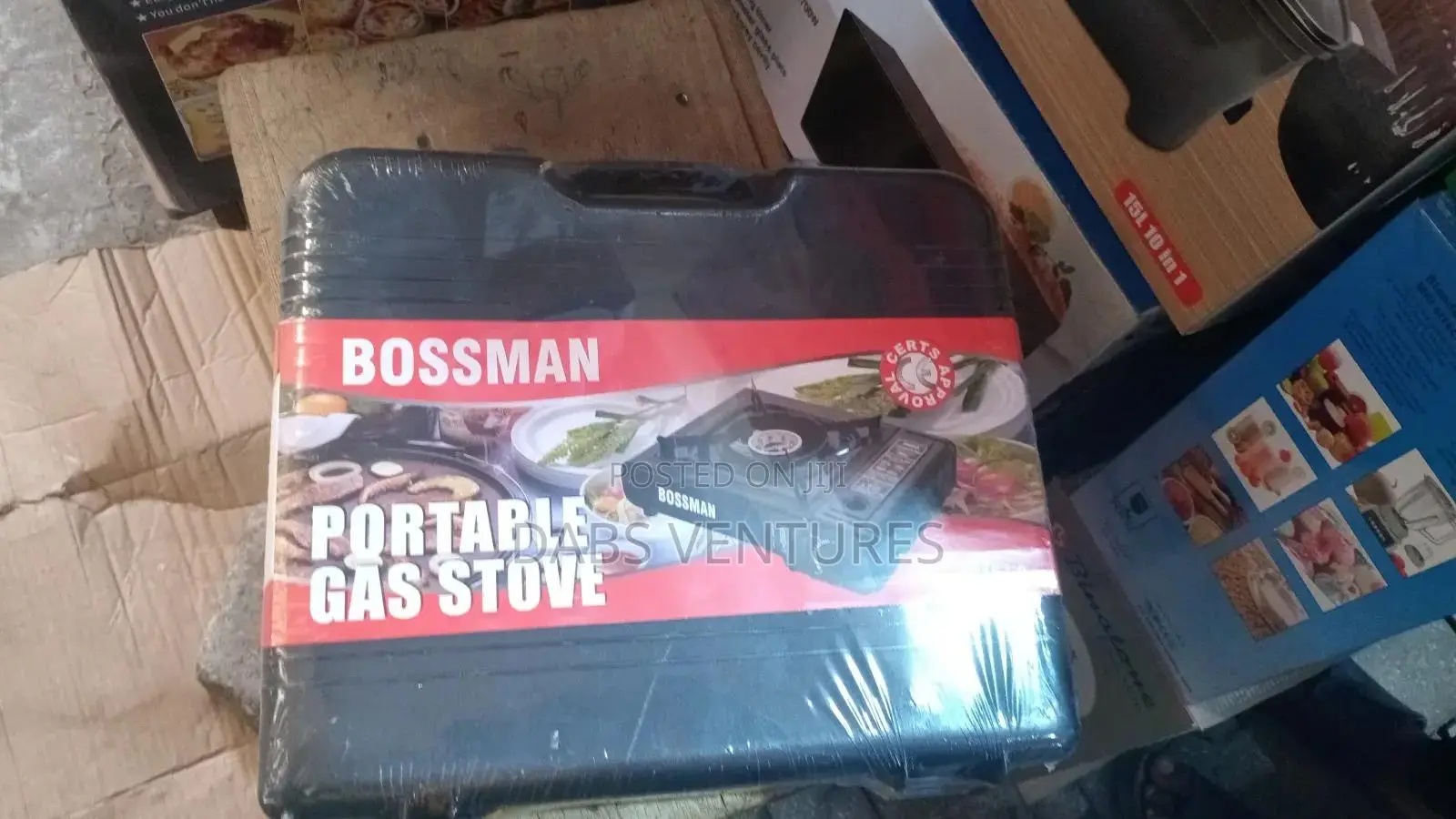 Portable Stove With Cylinders