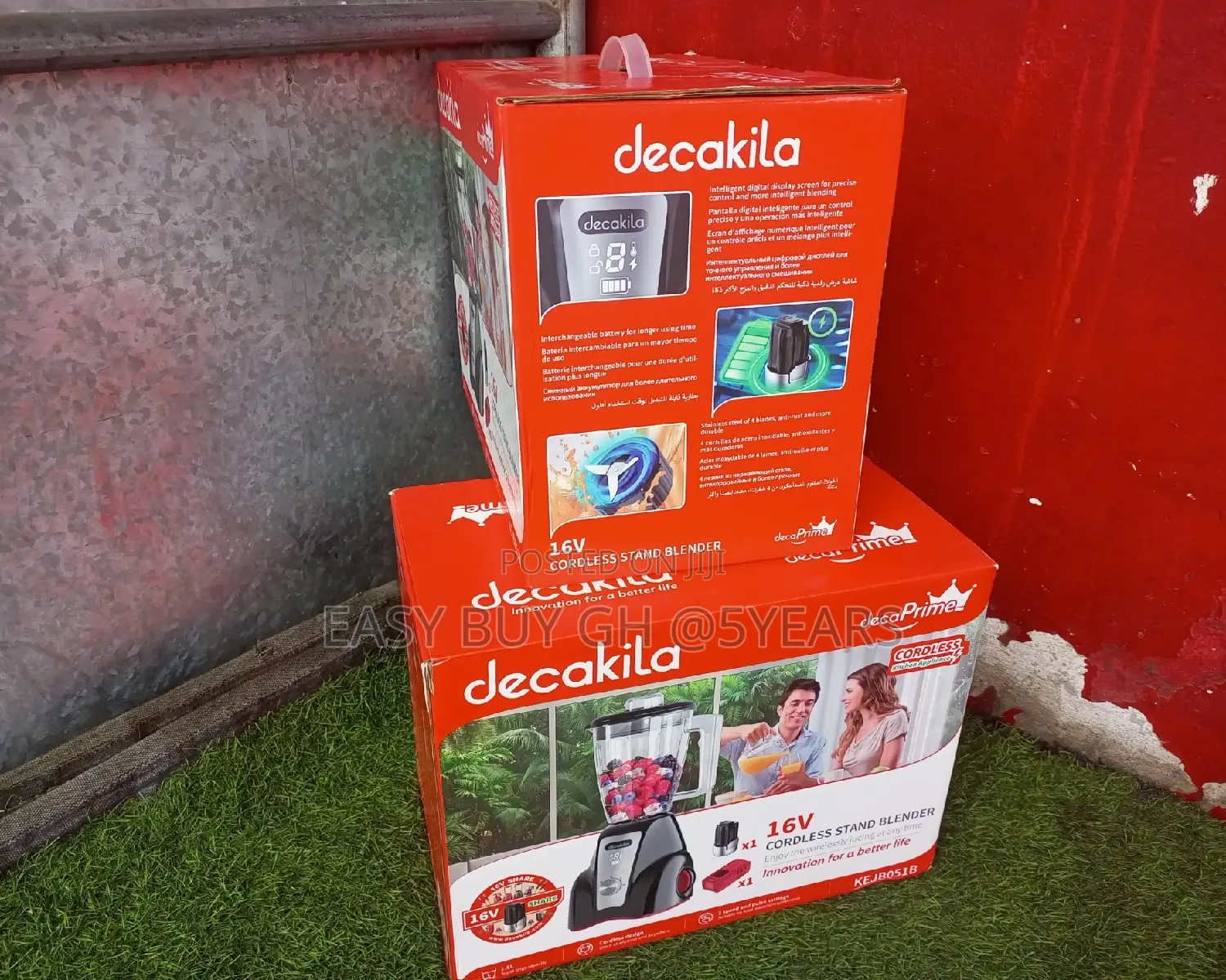 16v Decakila Blender Cordless Stand Blender Energy Saving