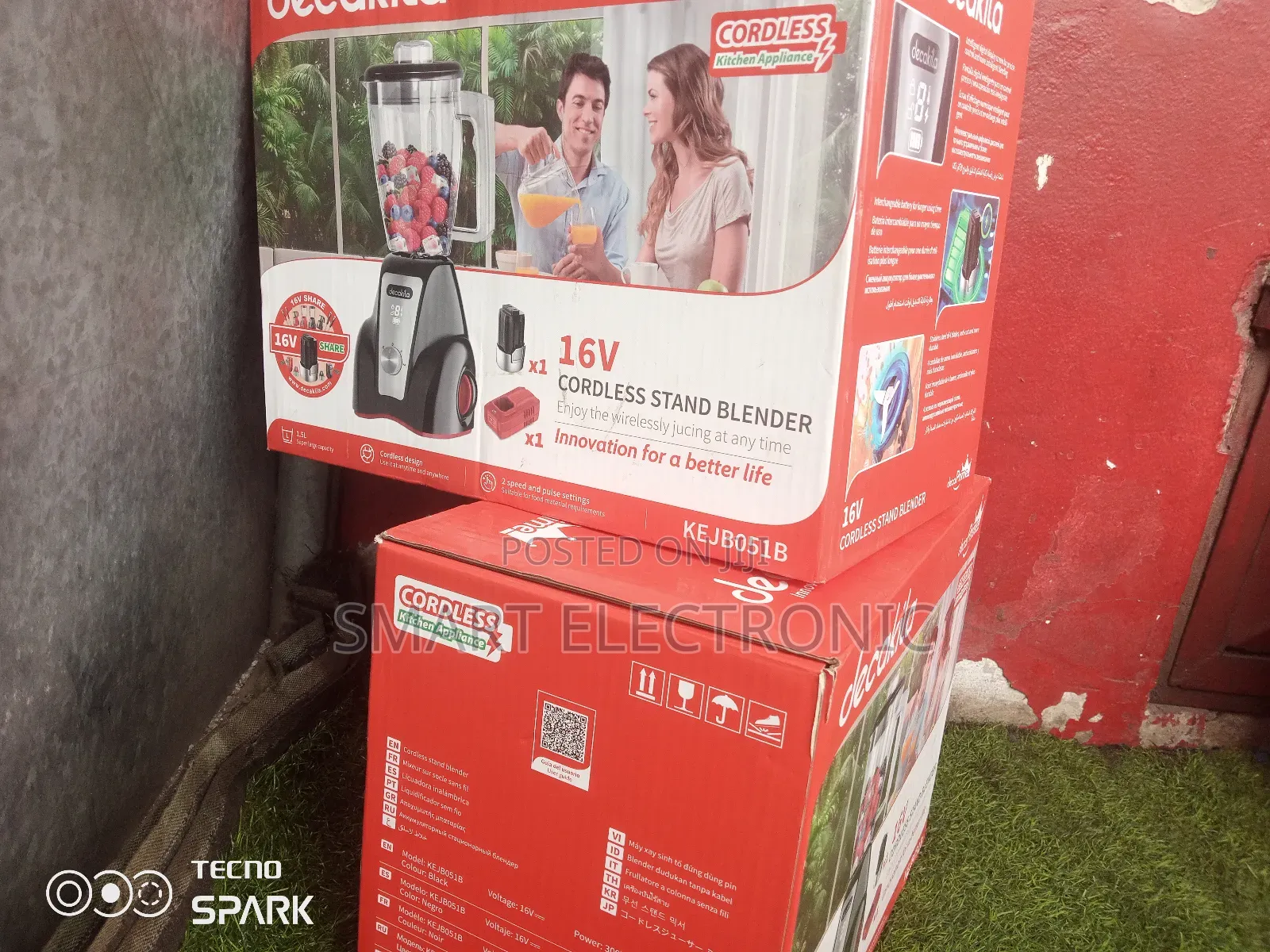 Decakila Cordless Stand Blender Quality