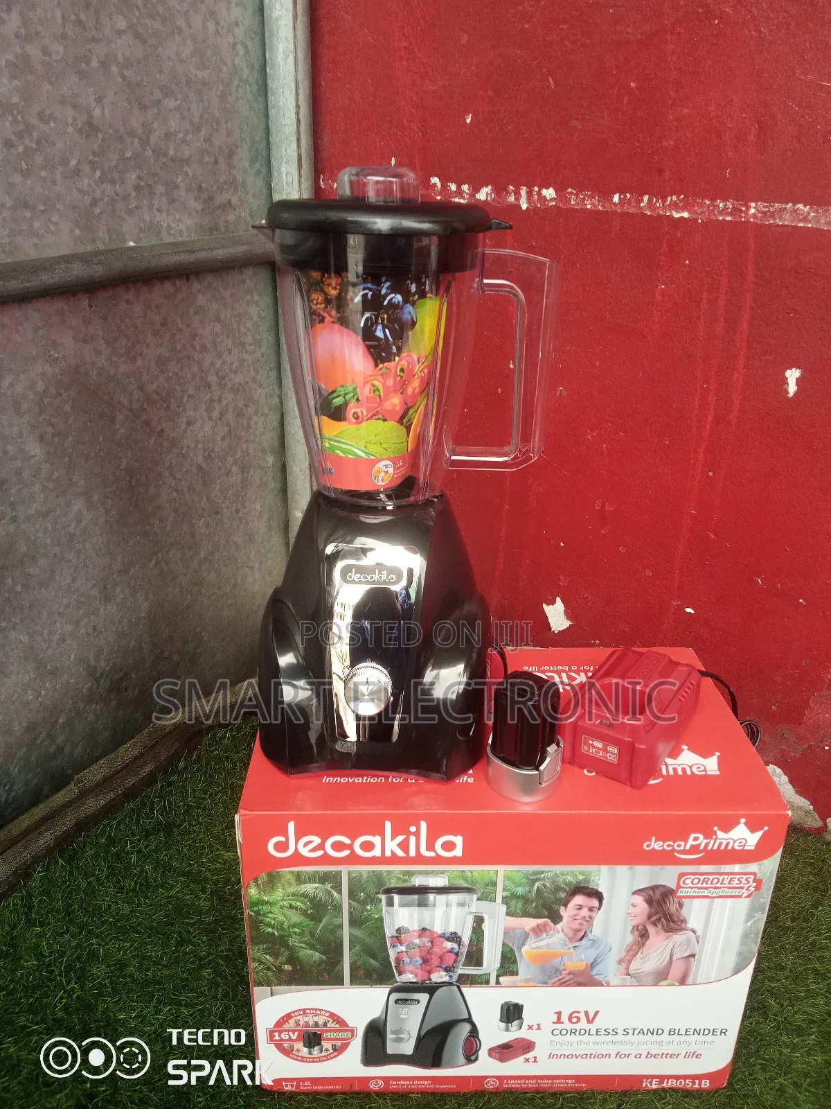 Decakila Portable Standard Blender Decakila Stand Blender