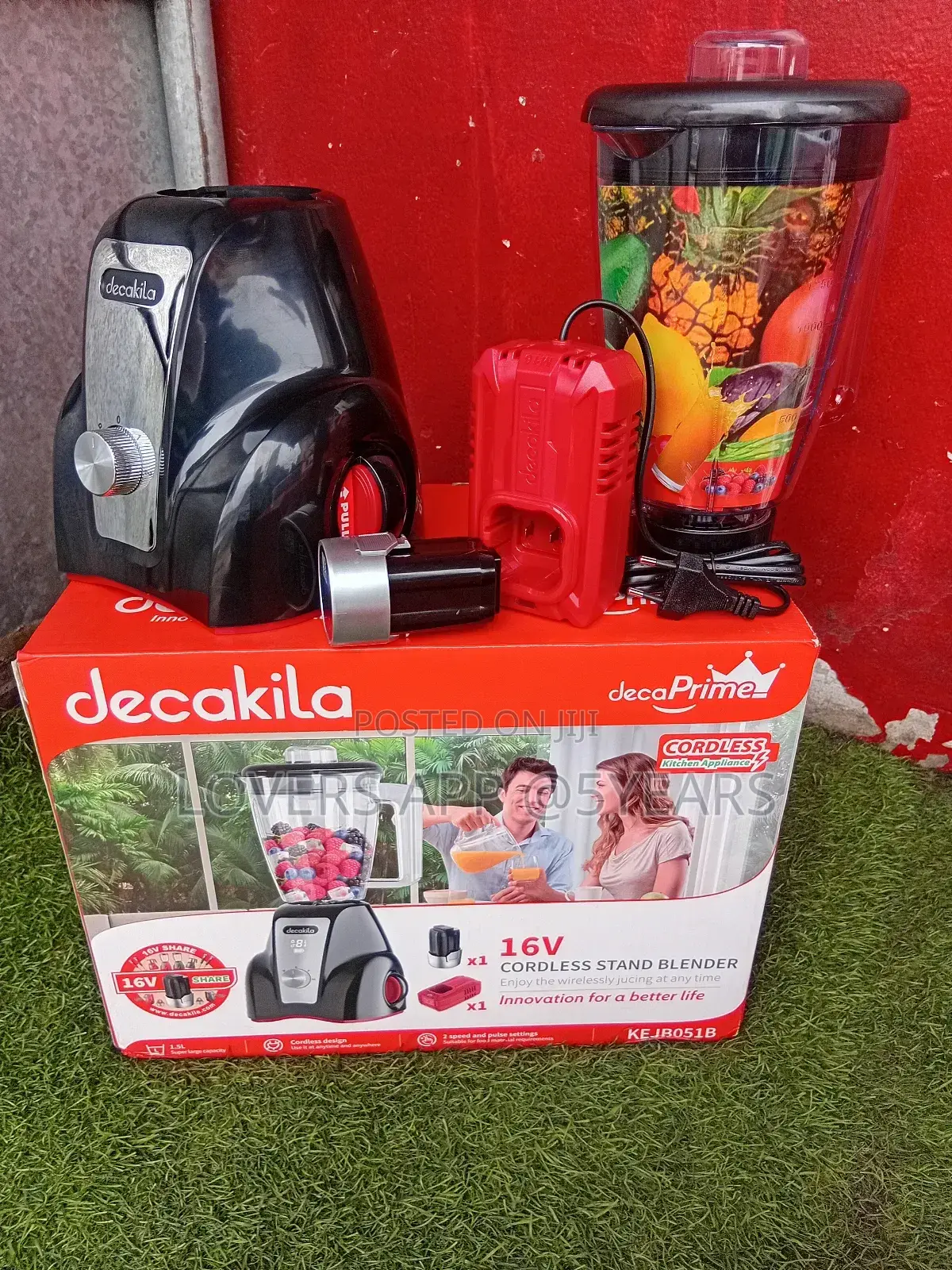High Quality Decakila 16v Cordless Stand Blender