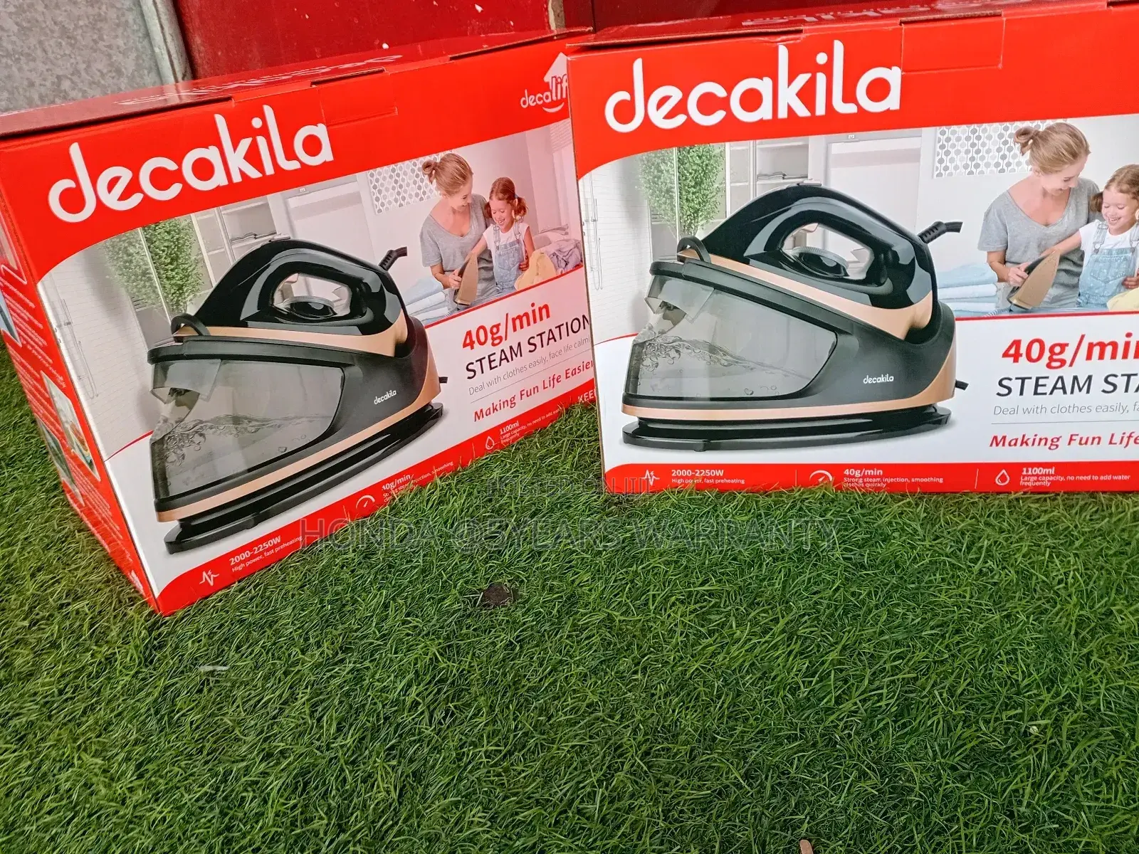 Vulnerable 40g/Min Decakila Steam Station Machine
