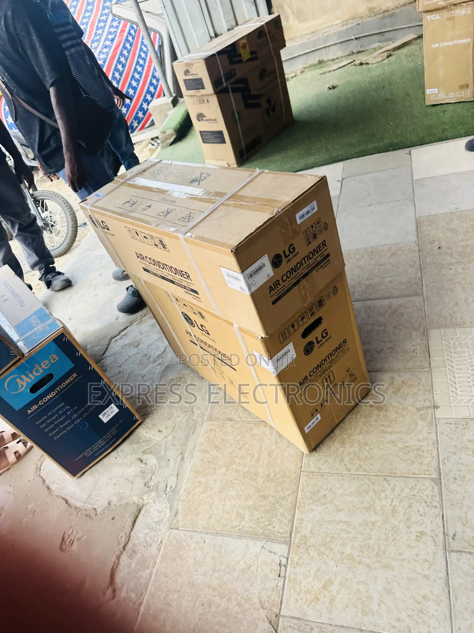 Anti Cold Air Lg 1.5hp Split R410