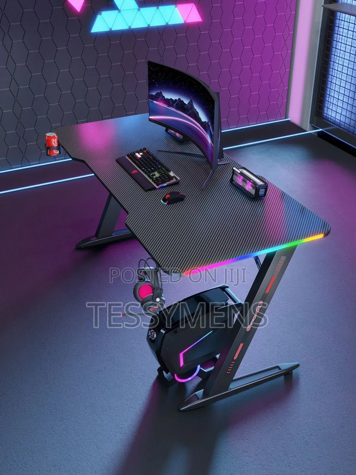 RGB Gaming Desk (Z Leg)