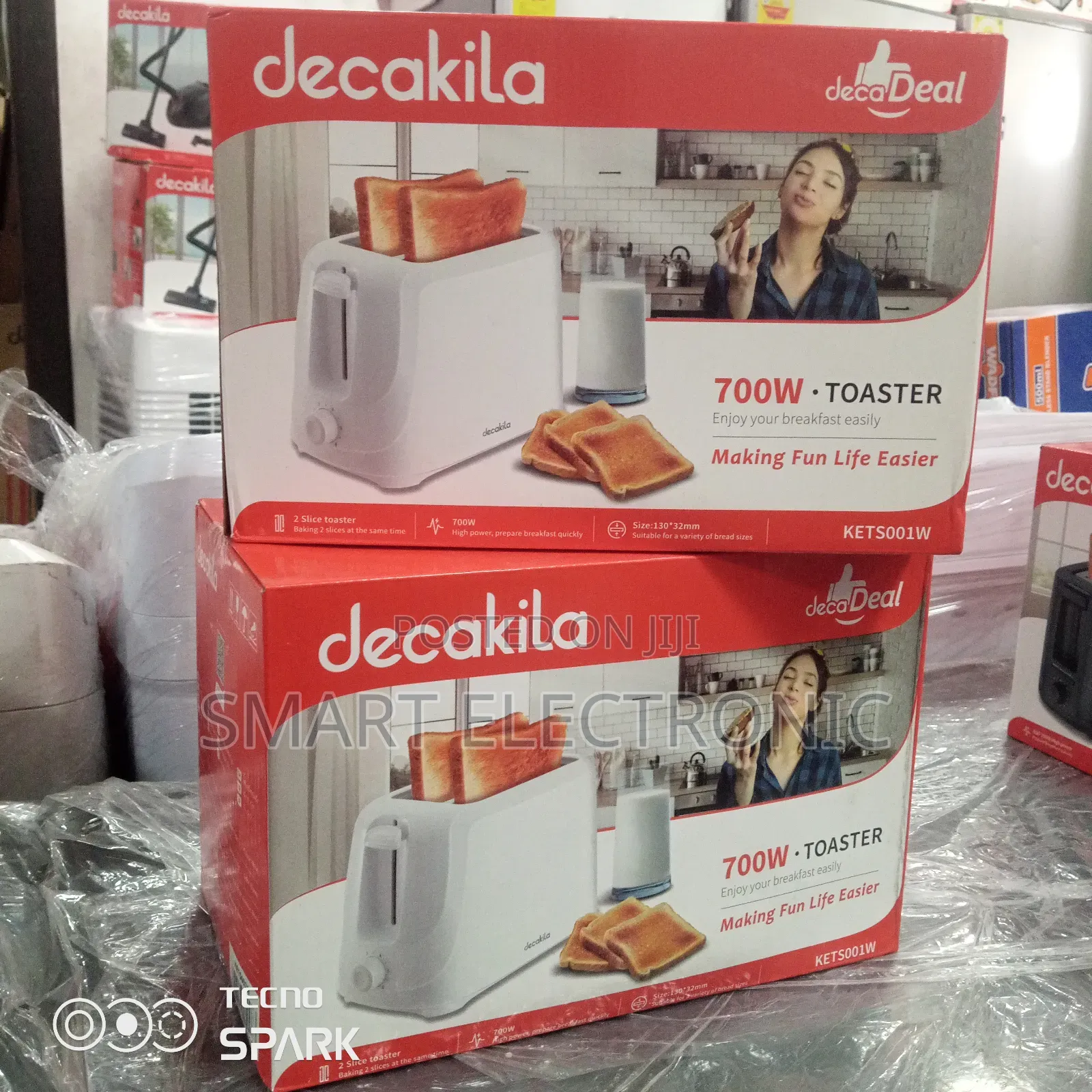 Decakila 700w Toaster Decakila Toaster