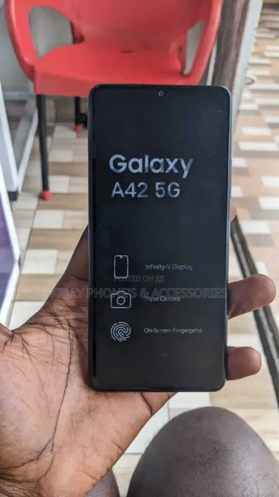 New Samsung Galaxy A42 5G 128 GB Black