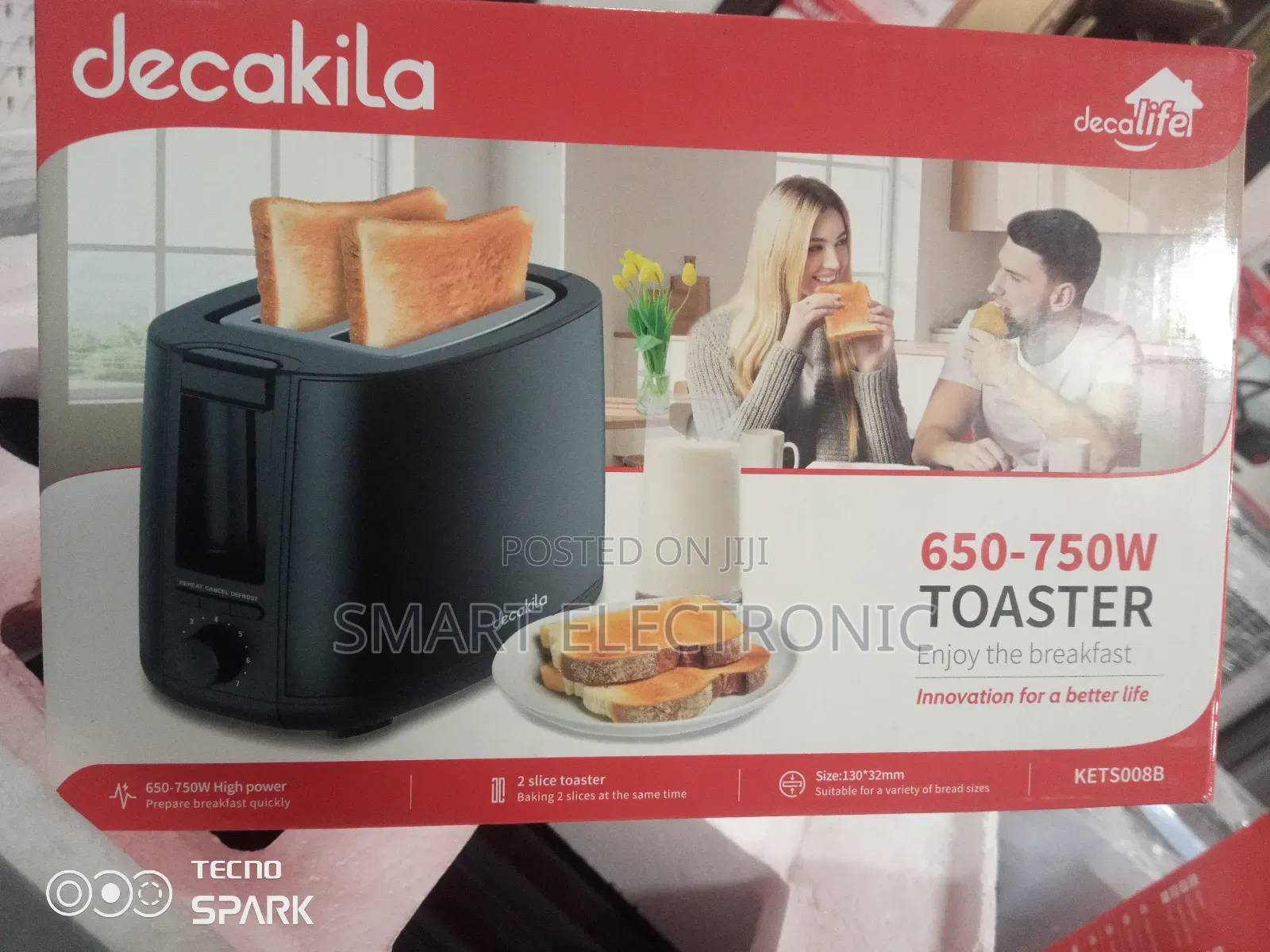 Enjoy That Breakfast Fast With This Toaster Decakila Toaster