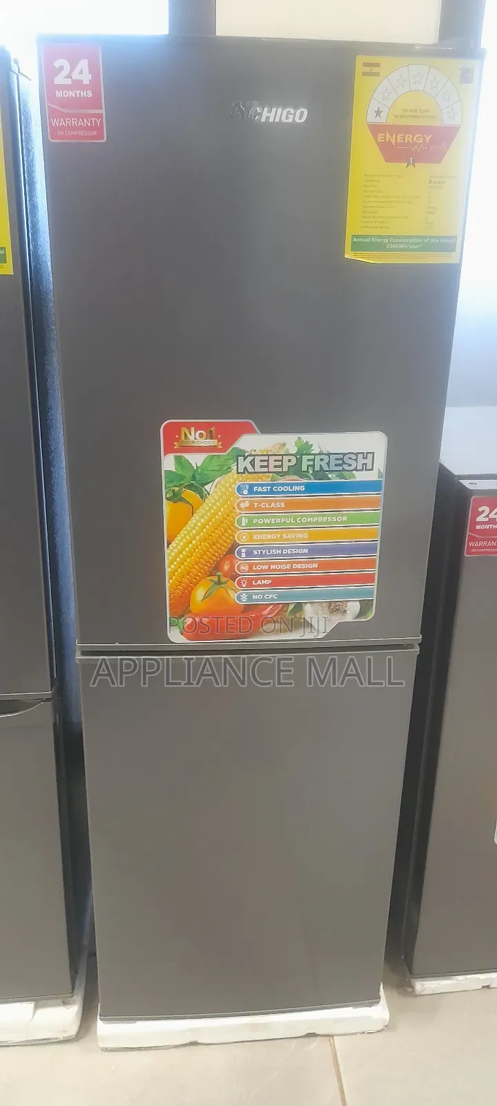 Chigo Fridge 130l (New Stock)