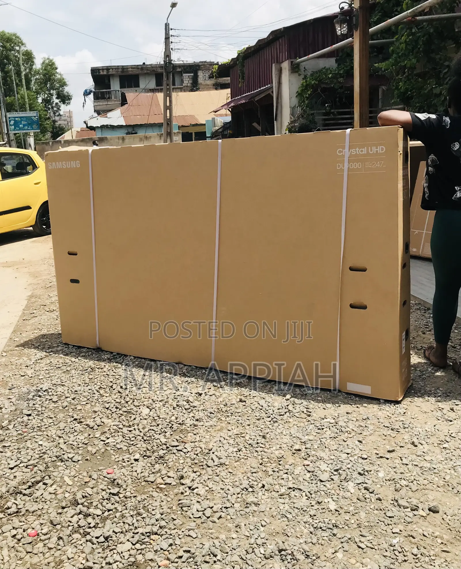 Shop Original Samsung 98 Du9000 98” Crystal Smart Screen Tv