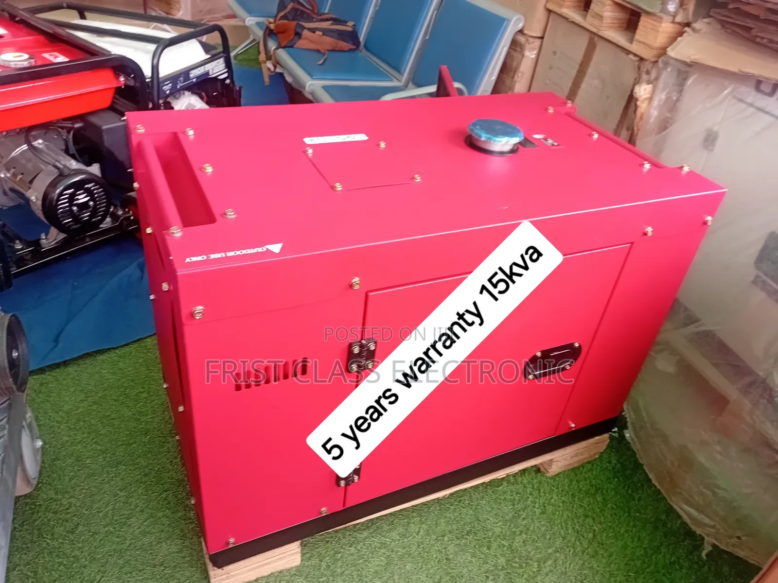 Portable 15kva Silent Genset Foe Residential Power