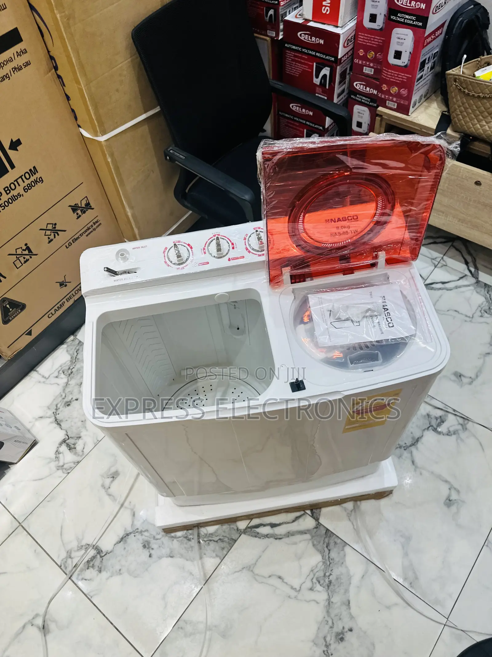 Hand Wash Effect Twintub Nasco 8kg