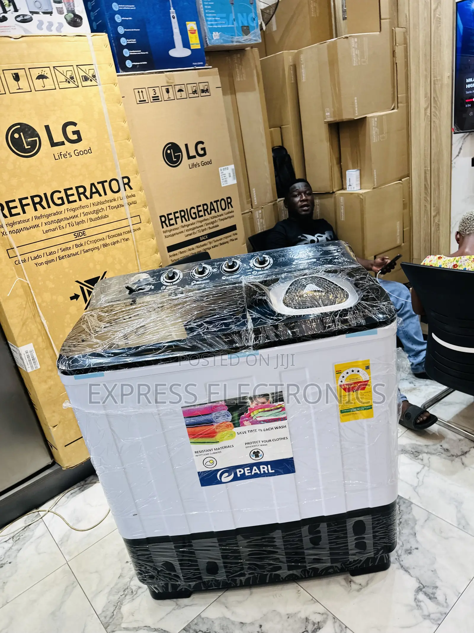 Home of Best Pearl Washing Machine 15kg Topload