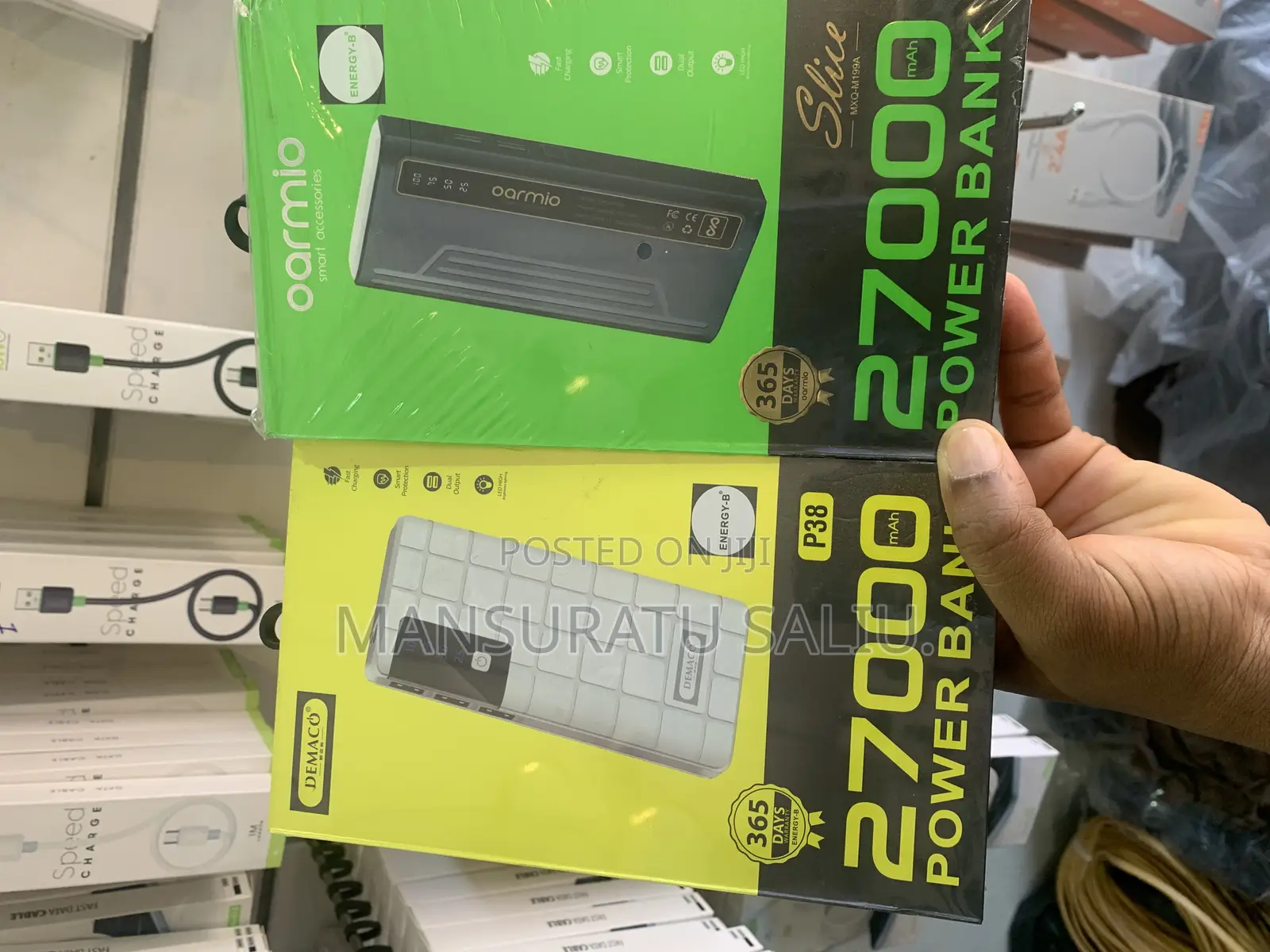 Demaco and Oriamo Normal Power Bank