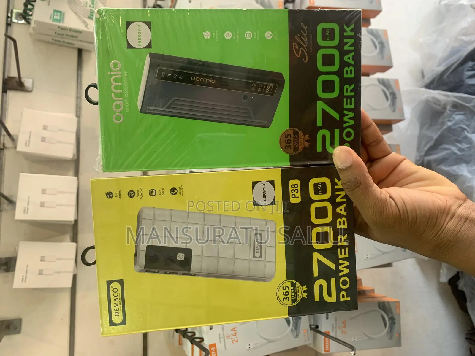 Demaco and Oriamo Normal Power Bank