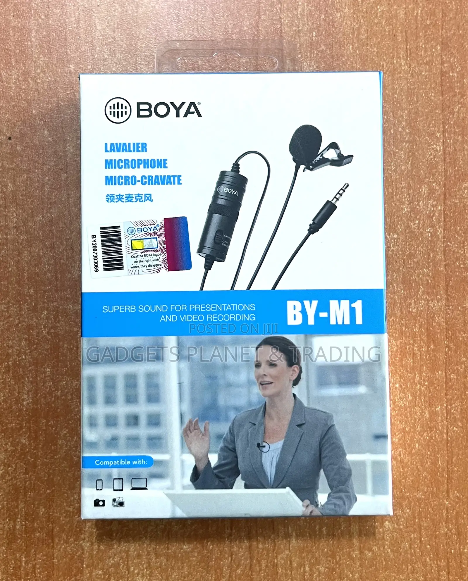 Boya by-M1 Omnidirectional Lavalier Microphone - By-M1