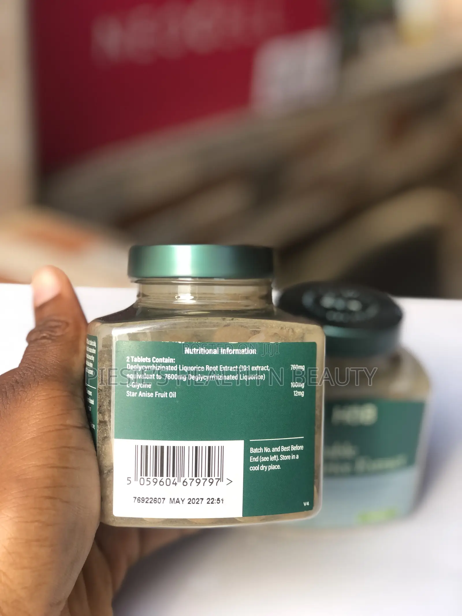 Holland Barrett Chewable Liquorice 760mg 60 Tablets