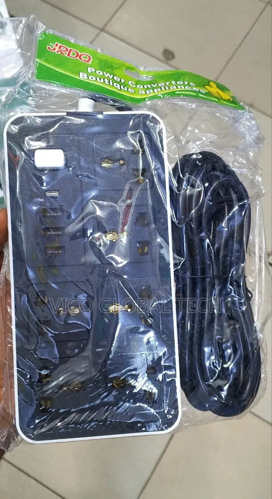 6way Extension Board With 3 Usb Port