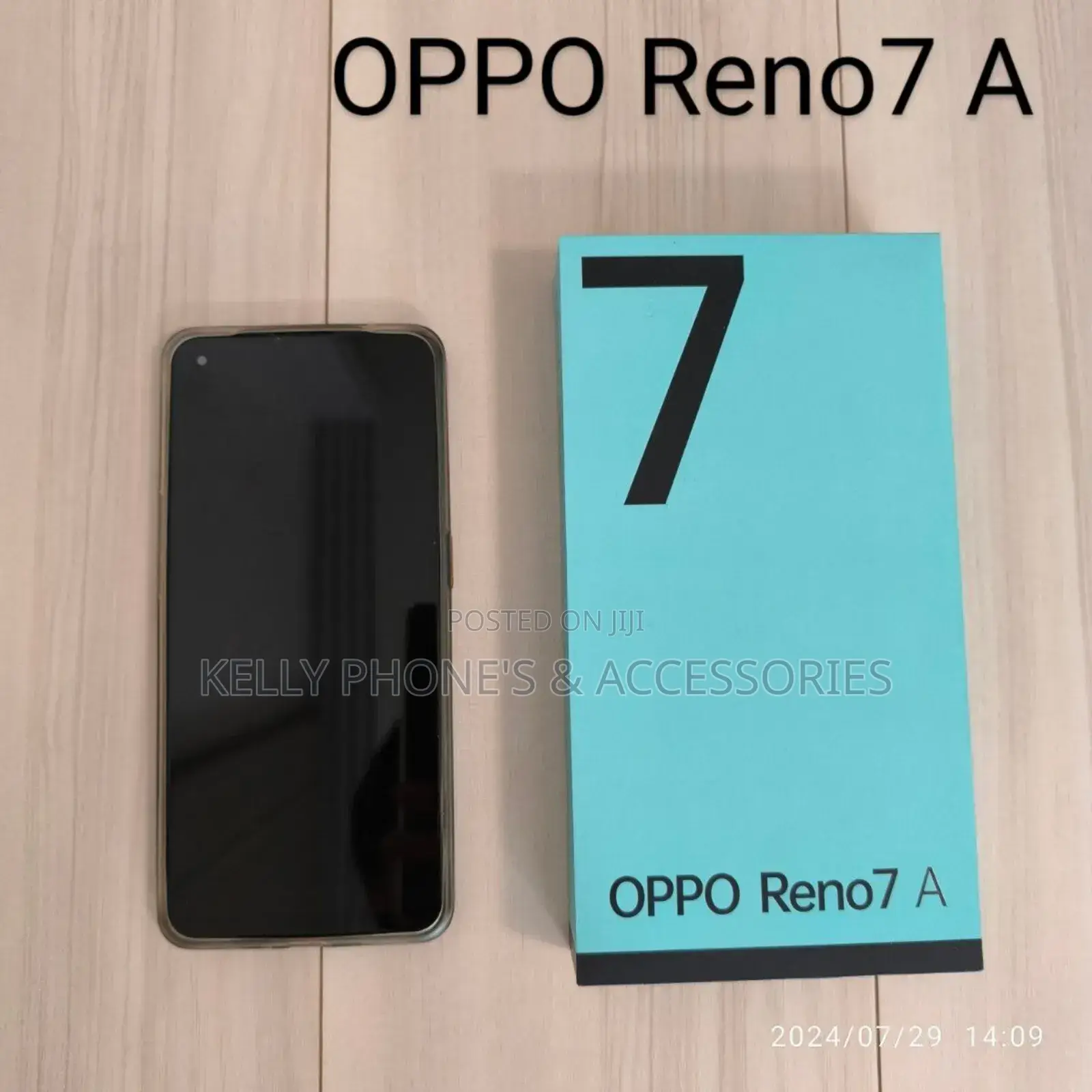 New Oppo Reno7 5G 256 GB Black