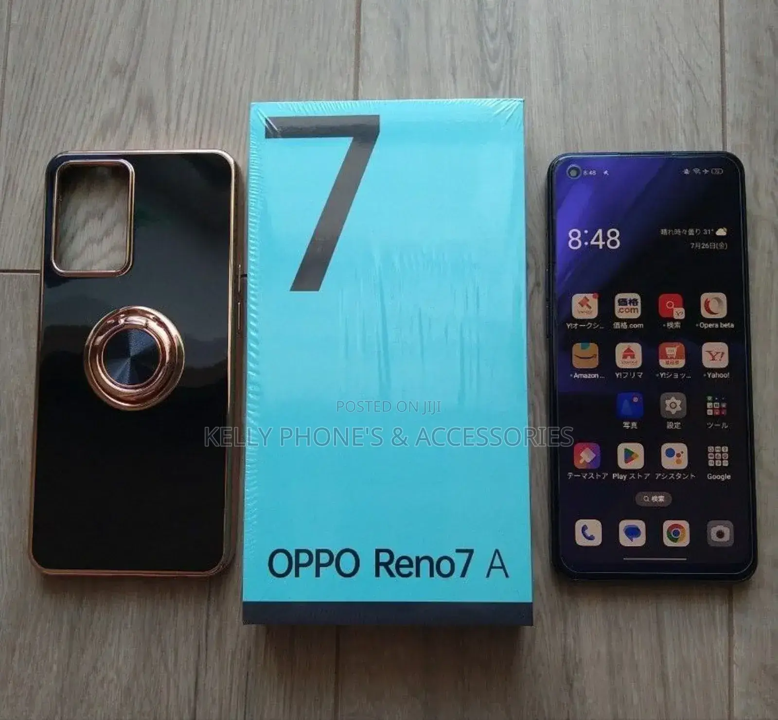 New Oppo Reno7 5G 256 GB Black