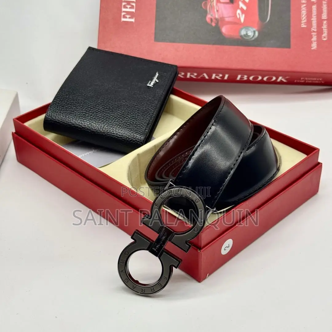 2 Hook Belts And Wallet Neatly Packaged