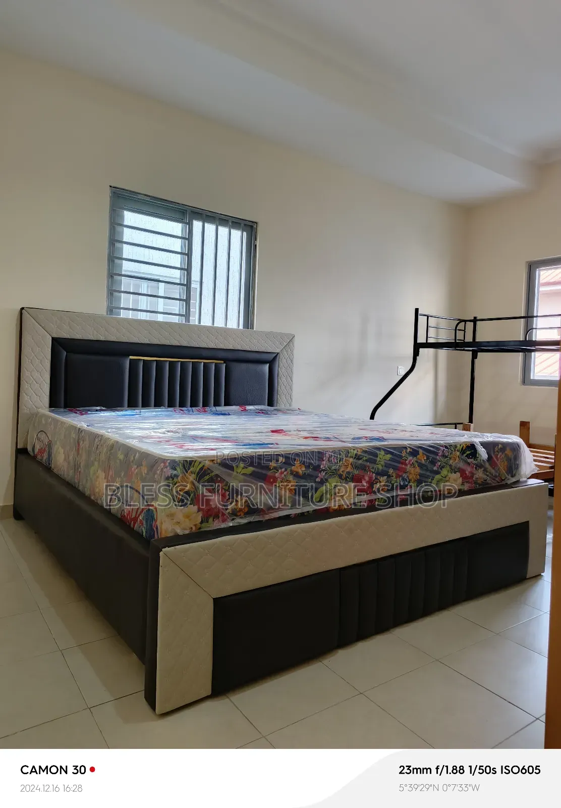 Brown Queen Size Bed Frame