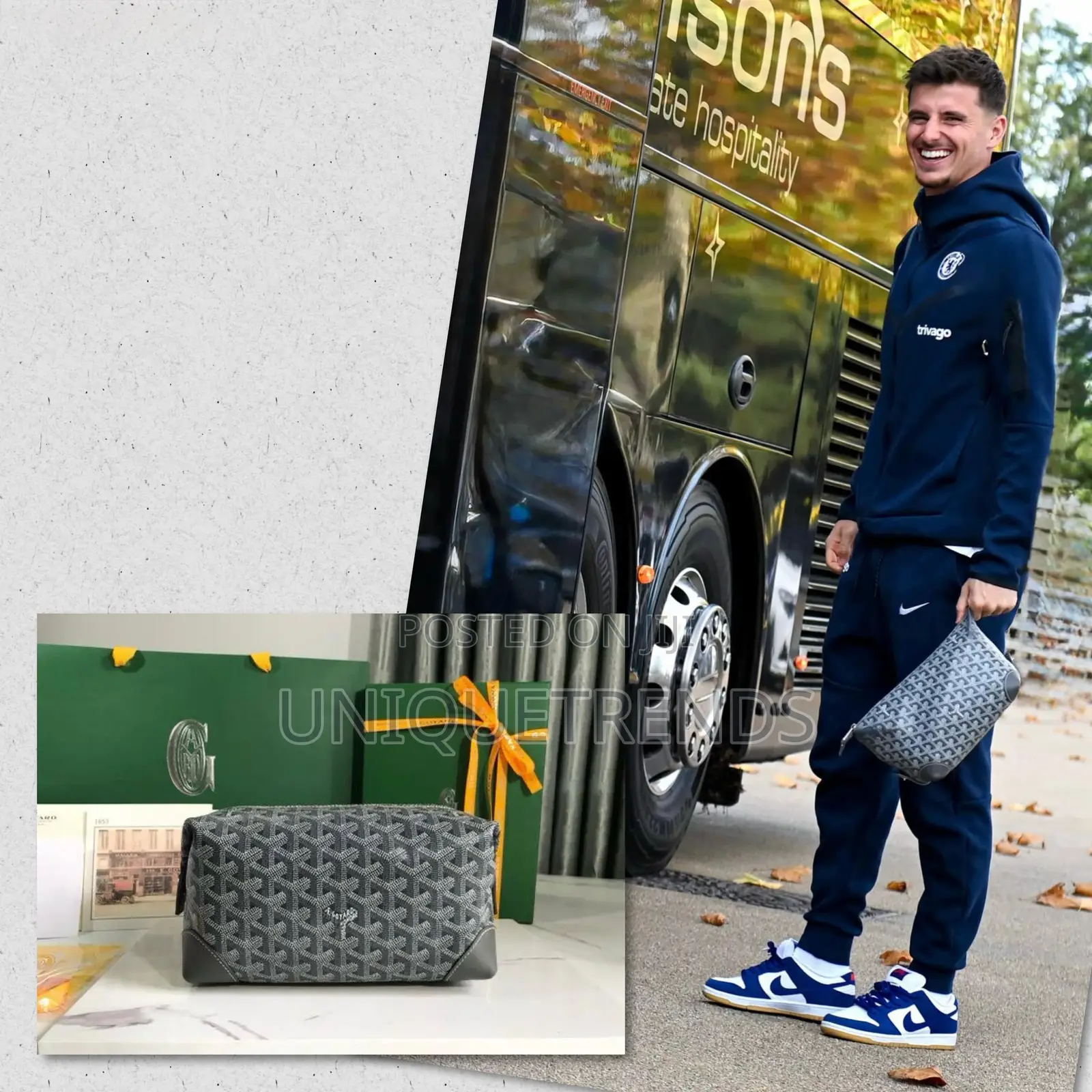 Original 25 Goyard Bowling Bag