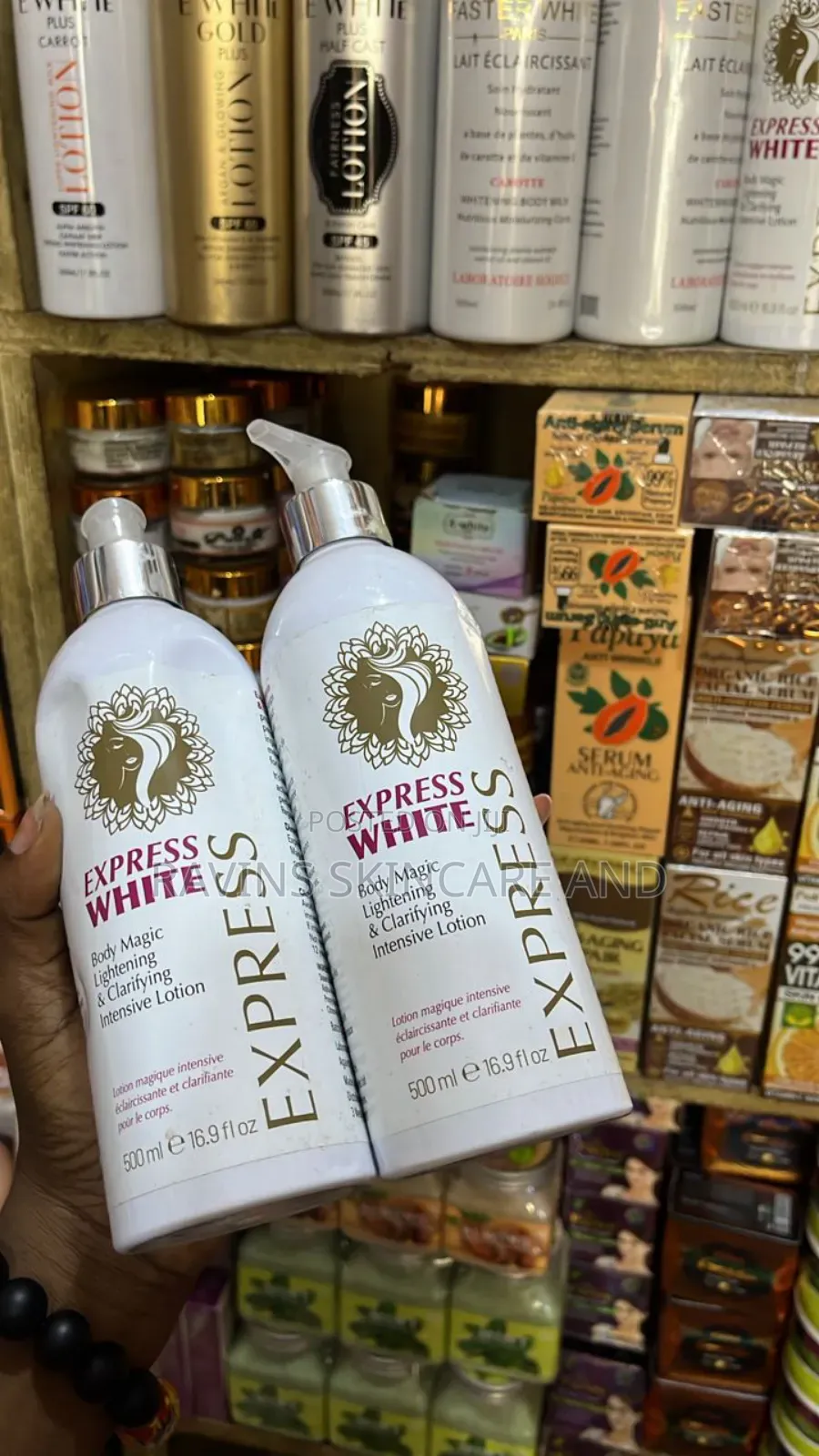 Express White Body Lightening Lotion
