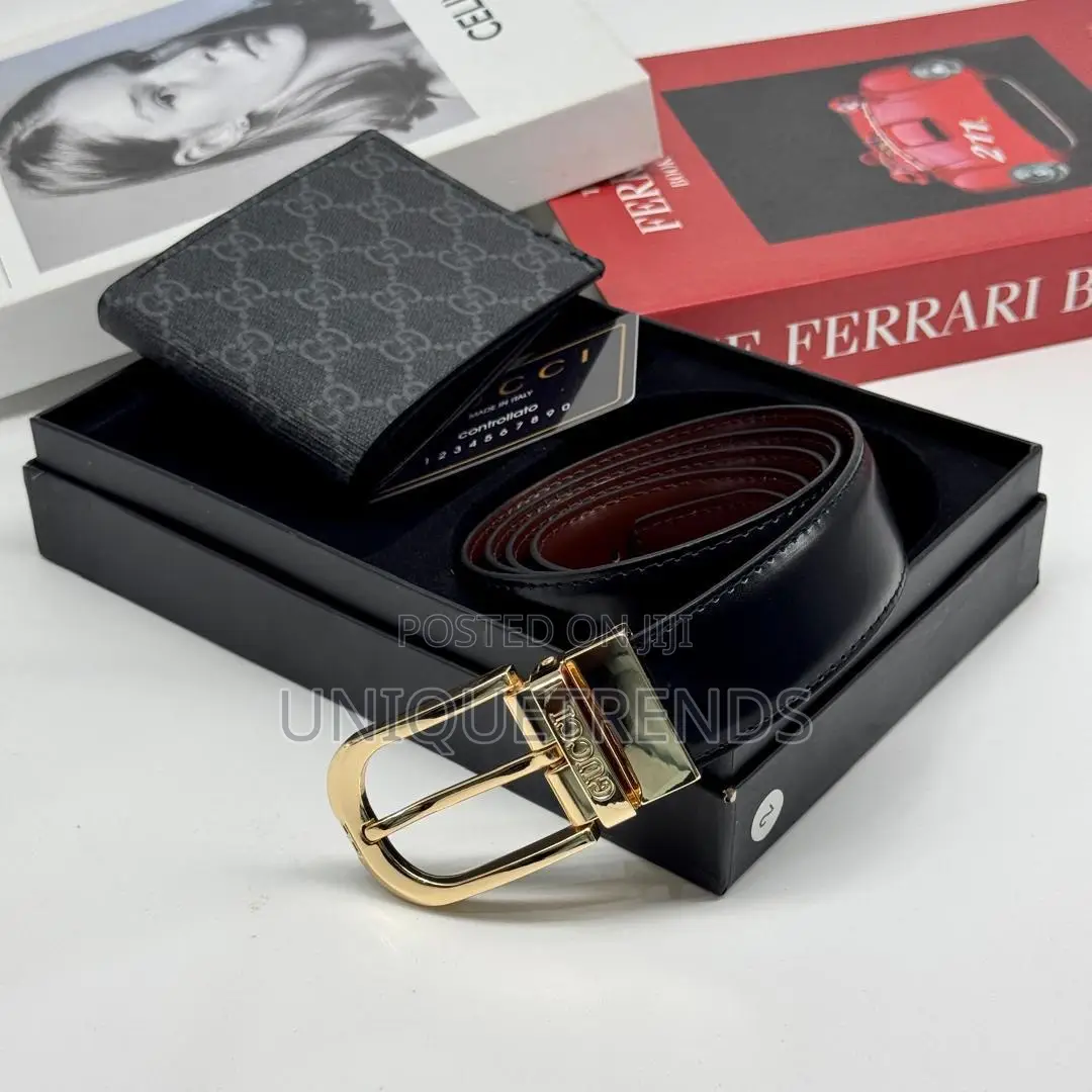 Quality Leather Belts With Wallet