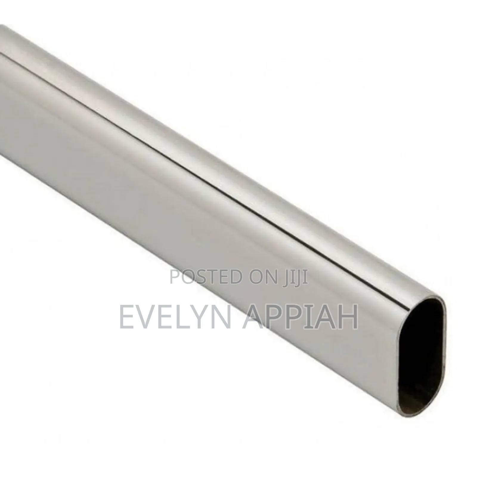 Galvanized 10ft Wardrobe Bar With Hooks
