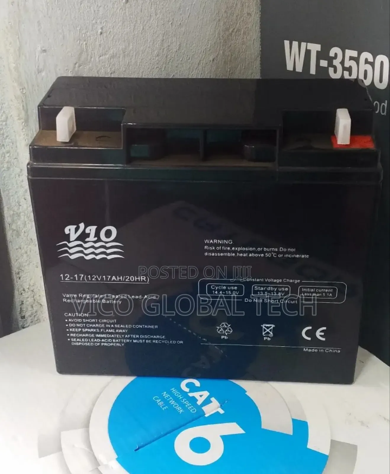 12v17ah Ups Battery Vio