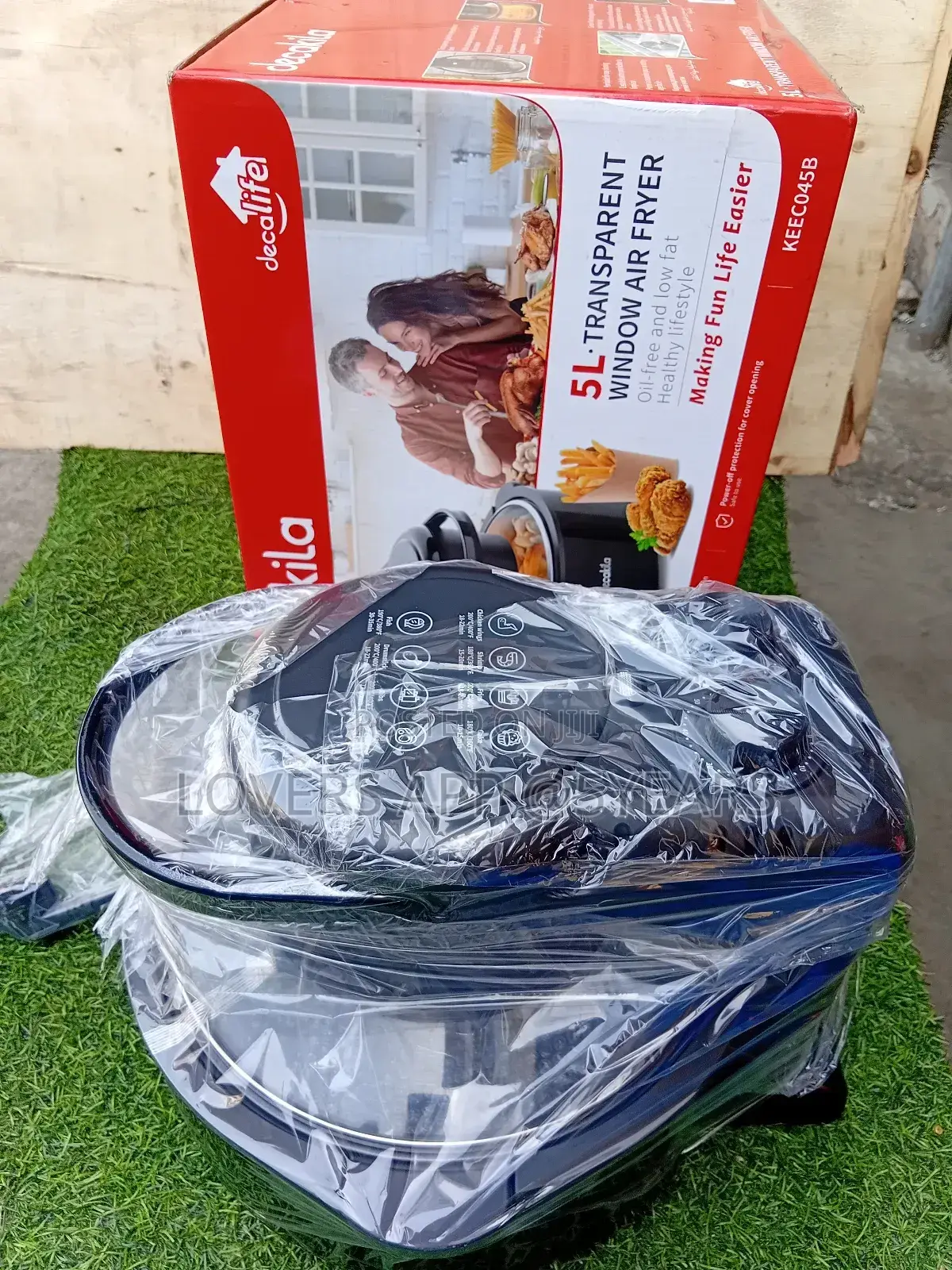 Exclusive Deal Decalife 5l Transparent Window Air Fryer