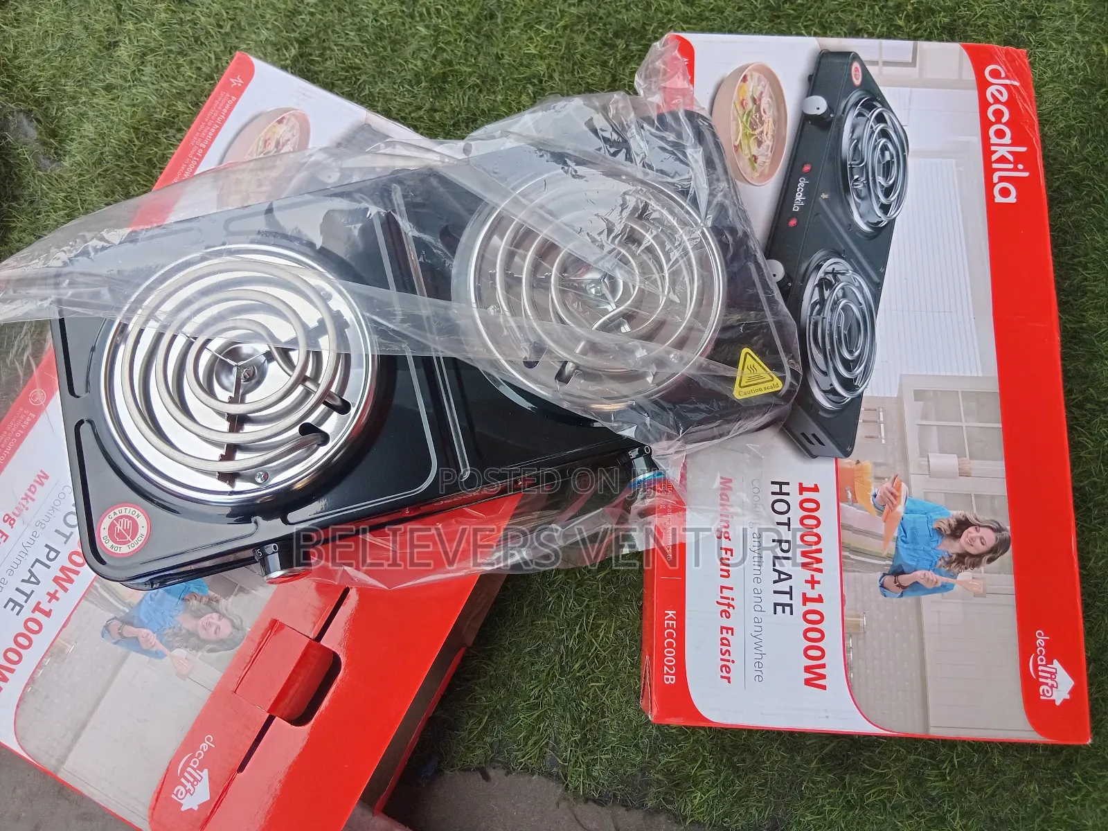Energy Saving Decakila 1000w+ Hot Plate 1000w