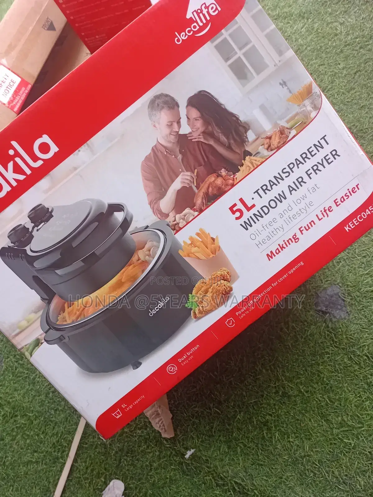 Splendid Decakila Window Decakila Air Fryer Lifestyle